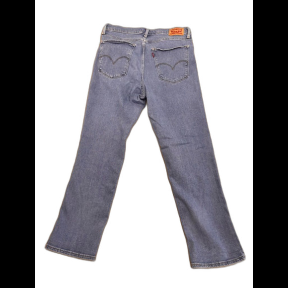 Levi's 724 High Rise Straight Jeans Women's Size 30 Blue Denim - Picture 2 of 10